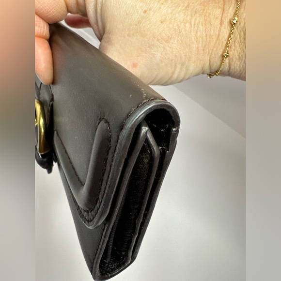 Coach Vintage Soho Campbell Buckle Envelope Leather Long Wallet - Picture 14 of 15